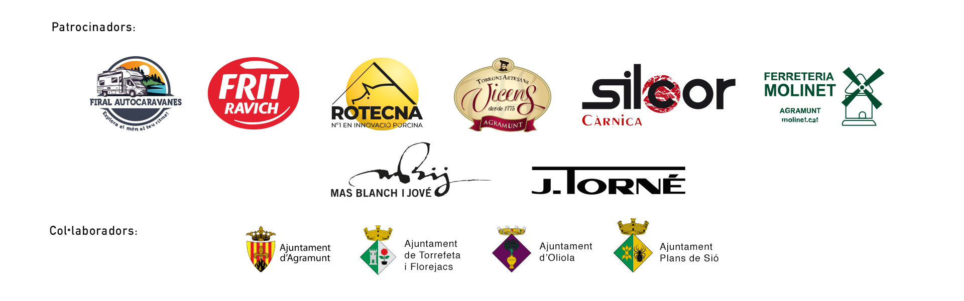 Patrocinadors i Col·laboradors